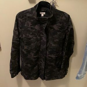 Camo twill jacket